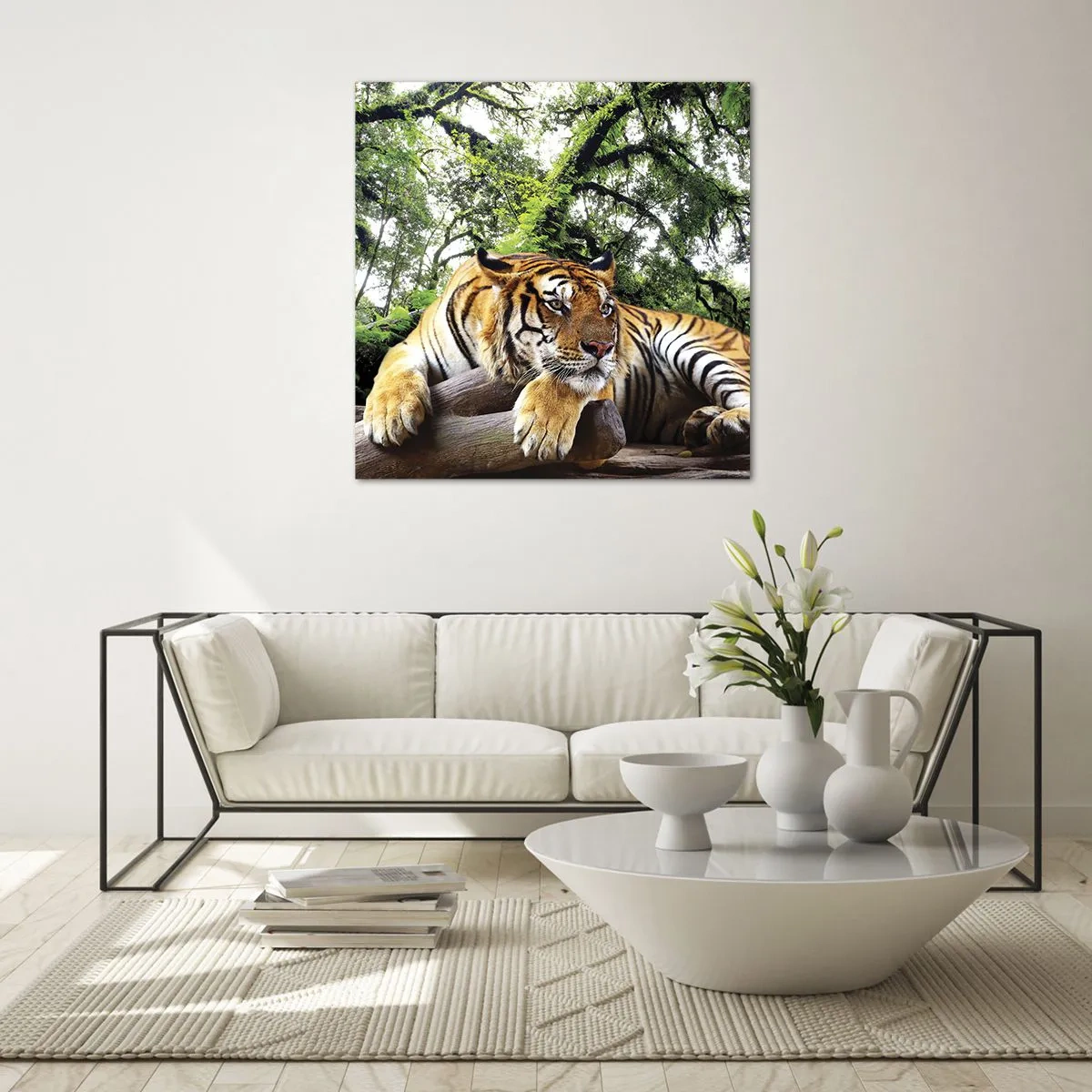 Glasbild - Bild auf glas - Hochachtungsvoll - 60x60 cm