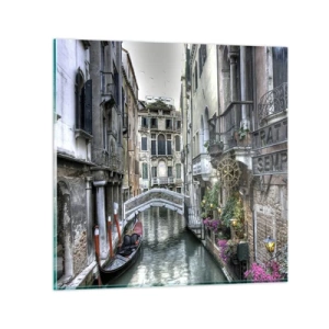 Glasbild - Bild auf glas - Seit Jahrhunderten in stiller Besinnung - 60x60 cm