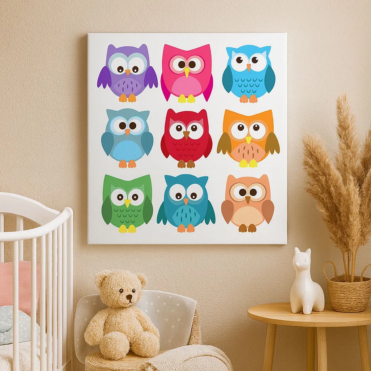 Bild auf Leinwand - Leinwandbild - Es macht Spaß, anders zu sein - 30x30 cm