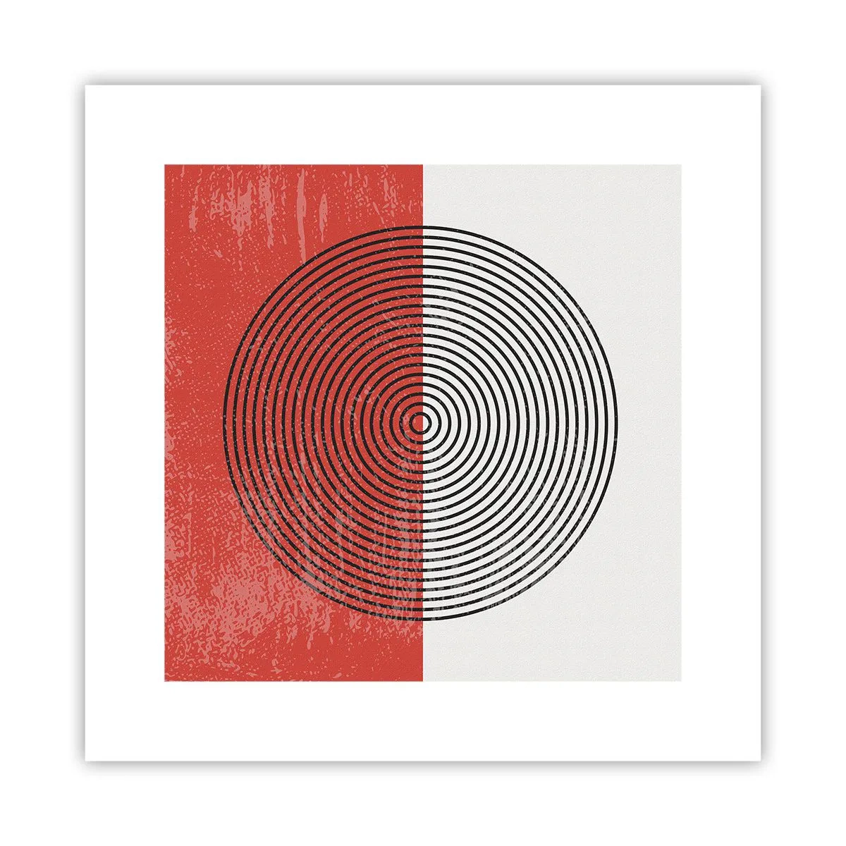 Poster - Auf den Punkt gebracht - 30x30 cm