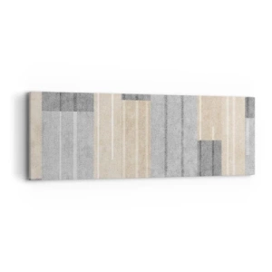 Bild auf Leinwand - Leinwandbild - Komposition: Vertikal halten - 90x30 cm