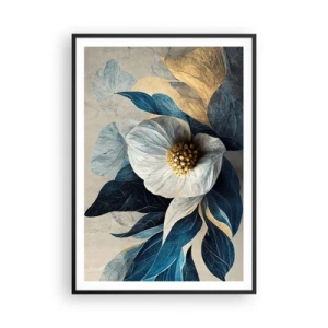 Poster in einem schwarzem Rahmen - Er hat ein Herz aus Gold - 70x100 cm
