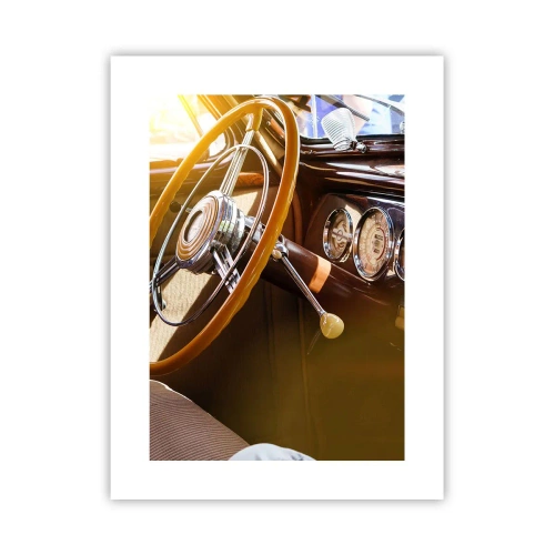 Poster - Ein Hauch von Luxus aus der Vergangenheit - 30x40 cm