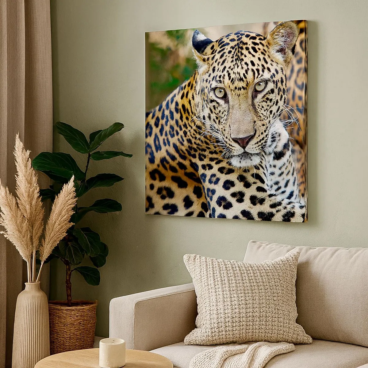 Bild auf Leinwand - Leinwandbild - Wild und ruhig - 30x30 cm