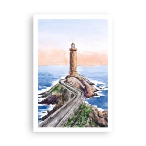 Poster - Dem Meer zugewandt - 61x91 cm