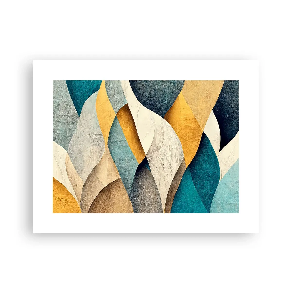 Poster - Rhythmus und Welle - 40x30 cm