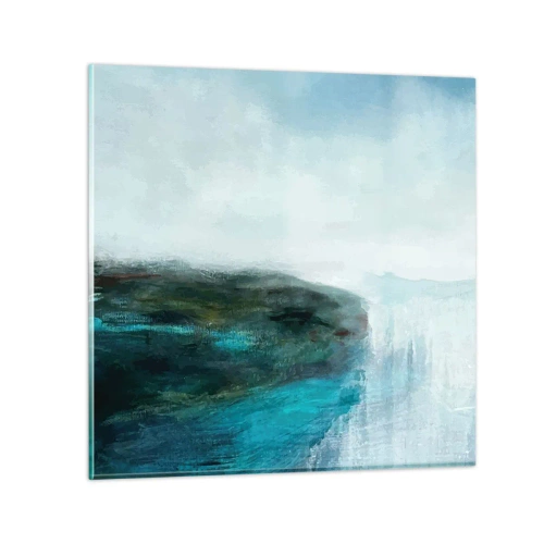 Glasbild - Bild auf glas - Nautische Abstraktion - 30x30 cm
