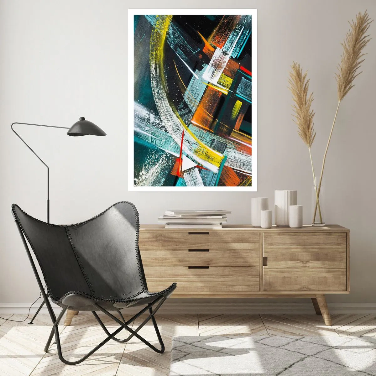 Poster - Energie der Bewegung - 70x100 cm