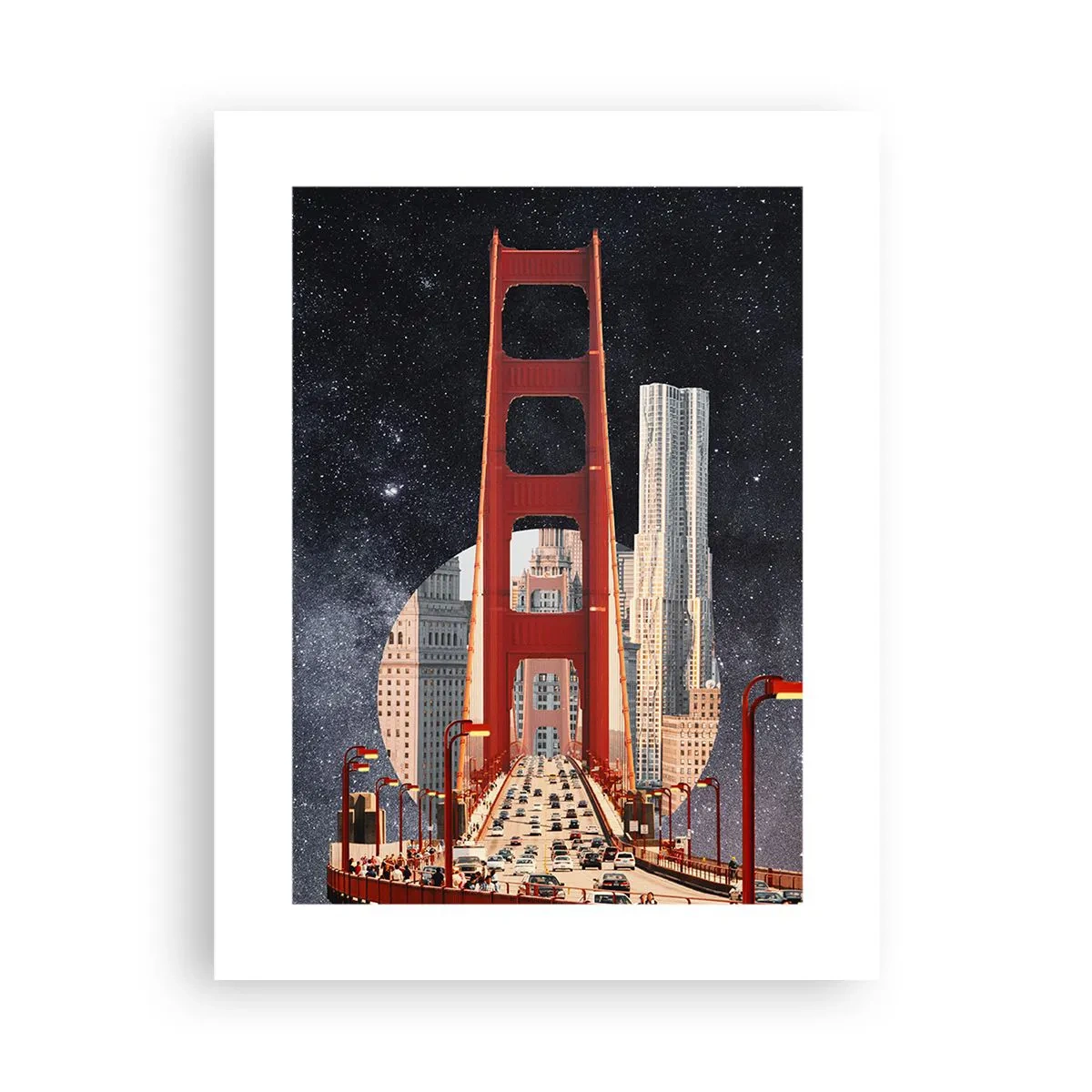 Poster - Immer im Mittelpunkt - 30x40 cm