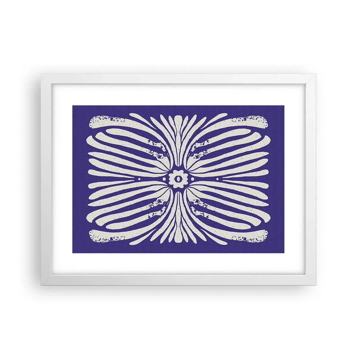 Poster in einem weißen Rahmen - Ethnische Inspirationen - 40x30 cm