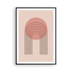 Poster in einem schwarzem Rahmen - Unwiderstehliche Anziehungskraft - 70x100 cm