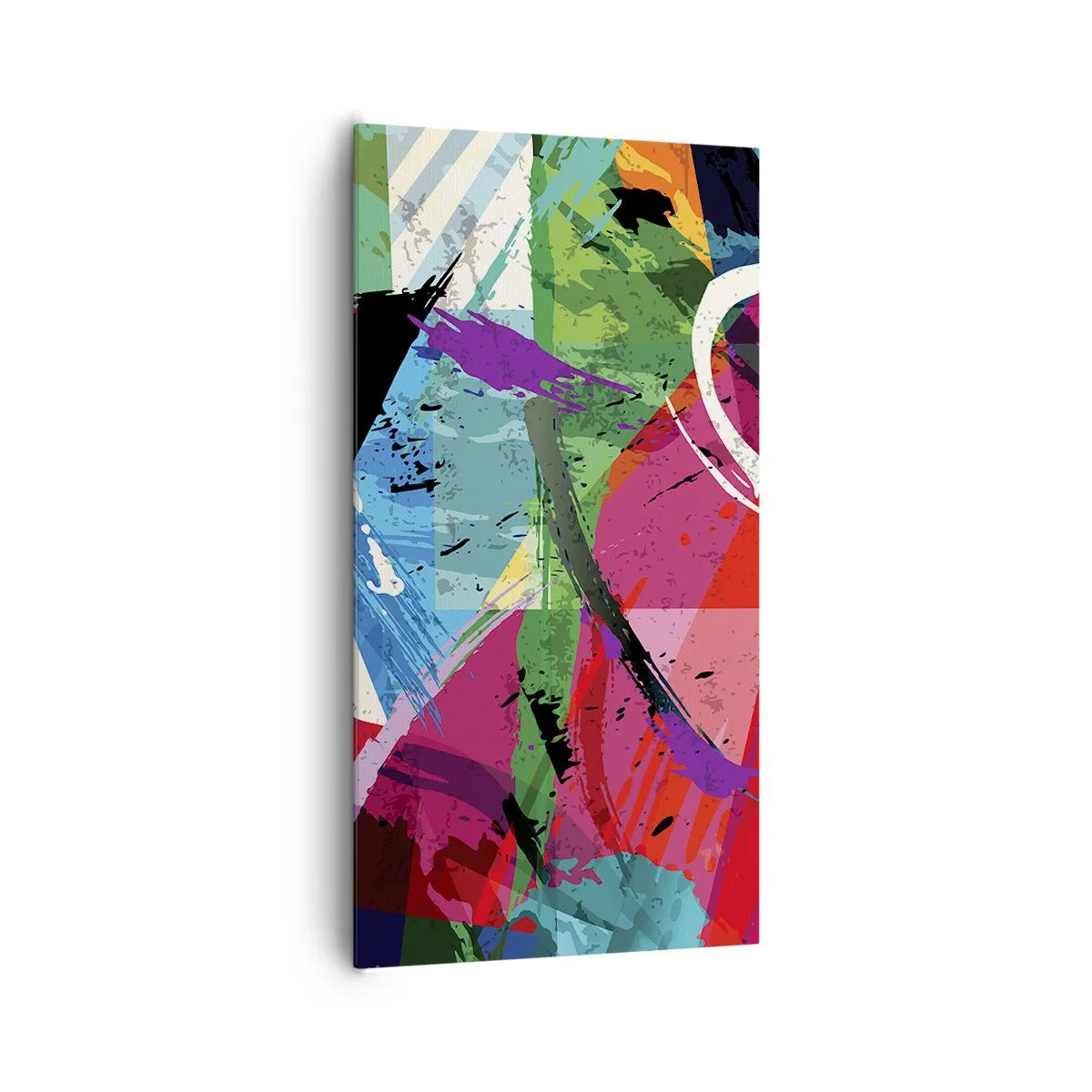 Bild auf Leinwand - Leinwandbild - Schnell, spritzig und springt - 65x120 cm
