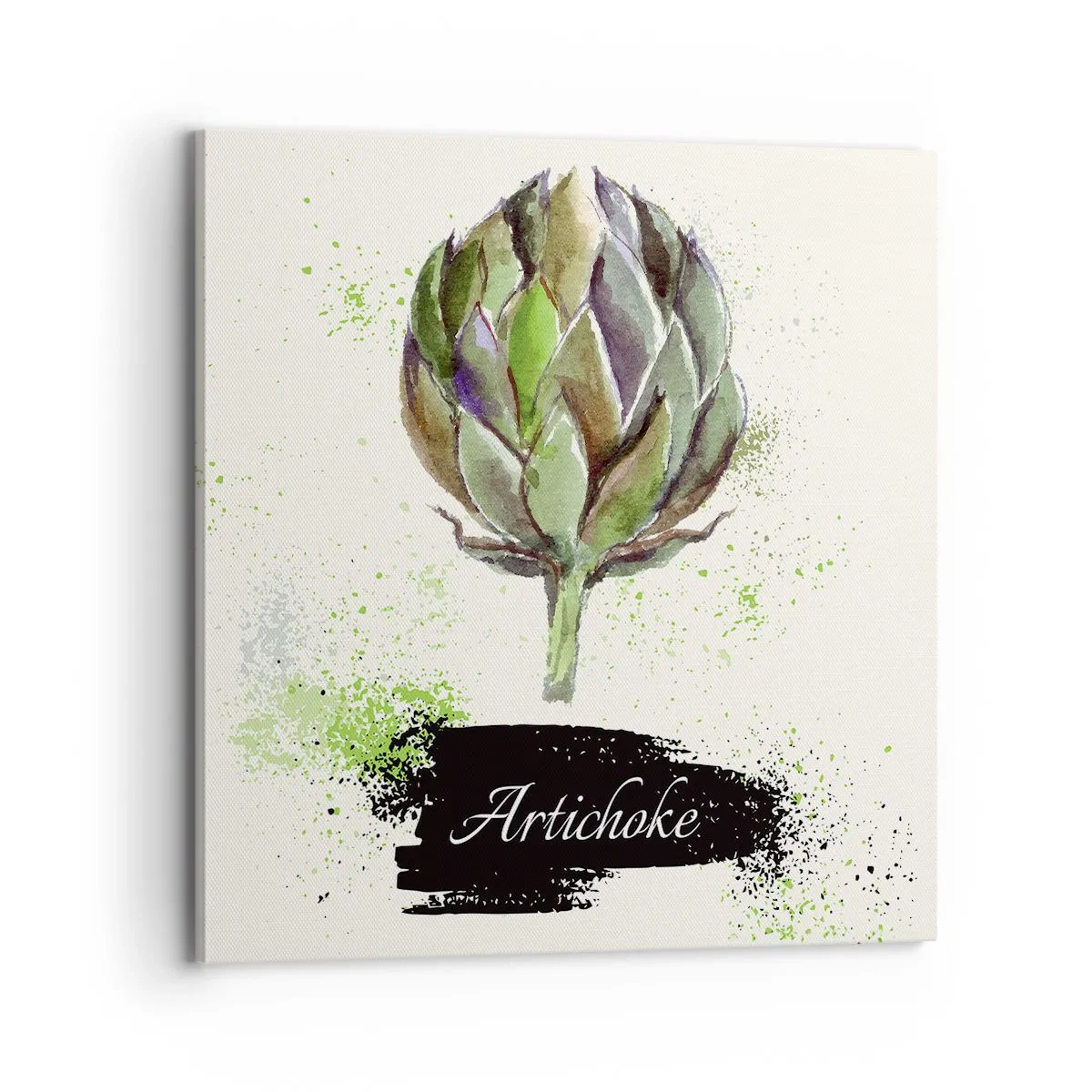 Bild auf Leinwand - Leinwandbild - Eviva-Gemüse! - 70x70 cm