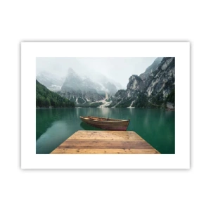 Poster - Und die stolzen Felsen der Stirn - 40x30 cm