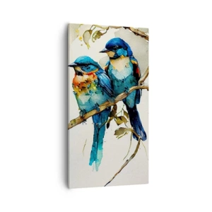 Bild auf Leinwand - Leinwandbild - War er beleidigt? - 55x100 cm