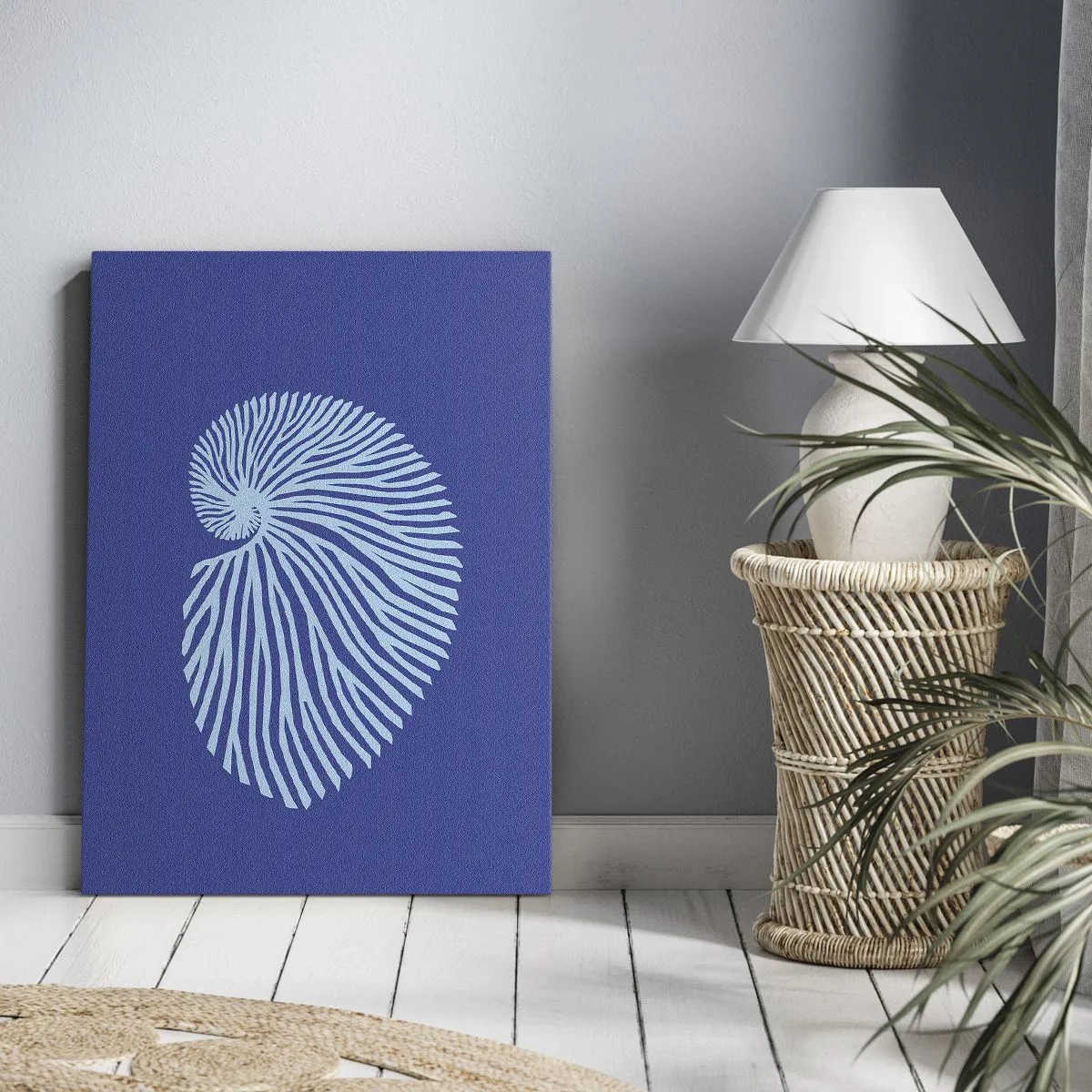 Bild auf Leinwand - Leinwandbild - Geburt der Muschel - 45x80 cm