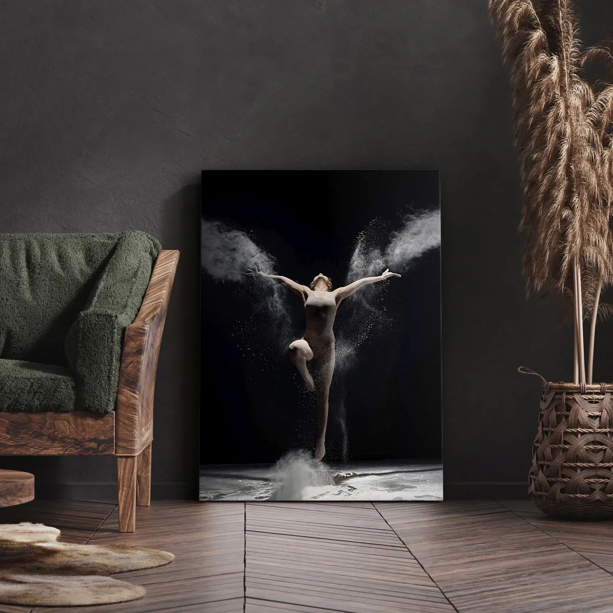 Bild auf Leinwand - Leinwandbild - Elfen existieren - 45x80 cm