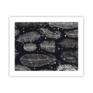 Poster - Gefiederte Spitze - 50x40 cm