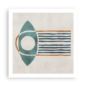 Poster - Zeichen und Rituale - 60x60 cm