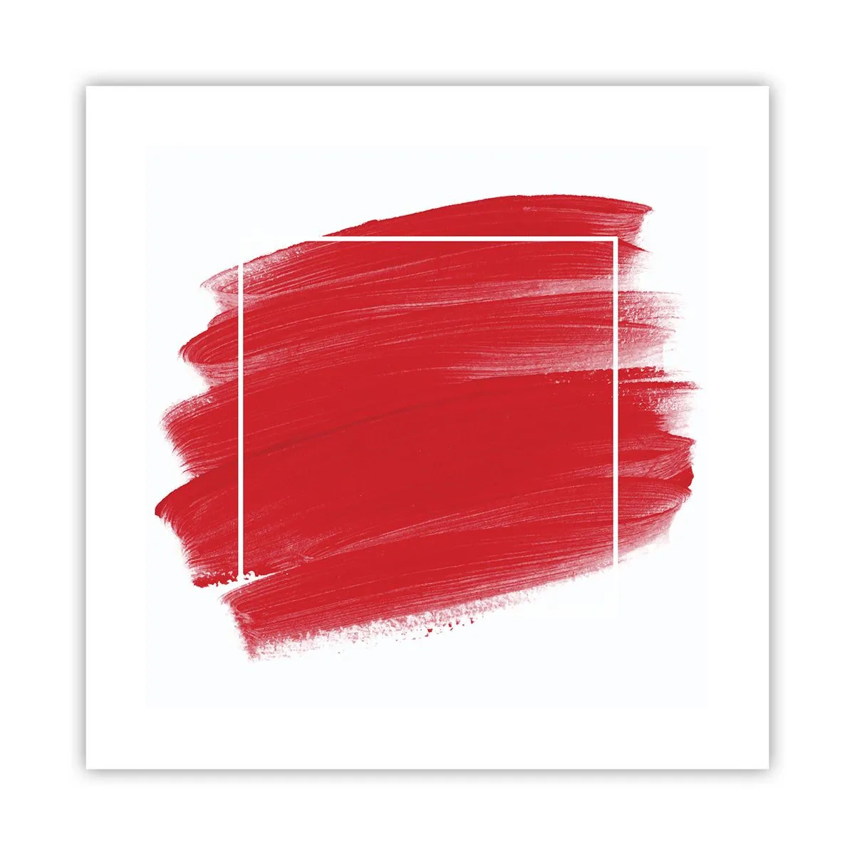 Poster - Aus dem Rahmen - 40x40 cm