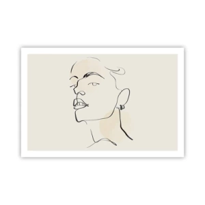 Poster - Ein stolzer Blick - 91x61 cm