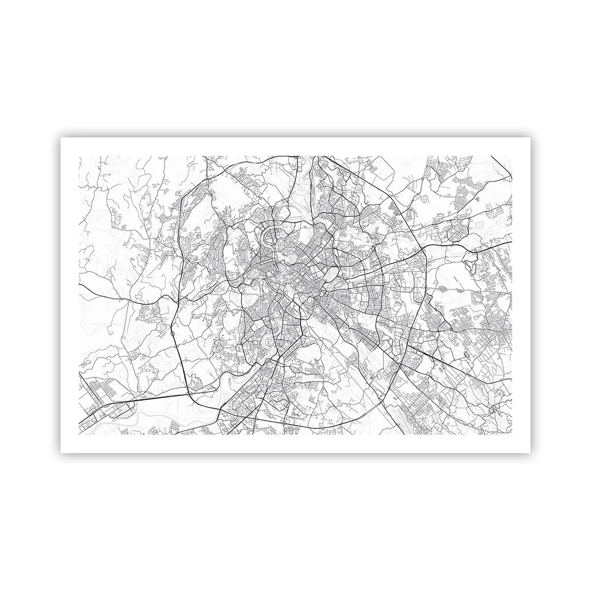 Poster - Römischer Kreis - 91x61 cm