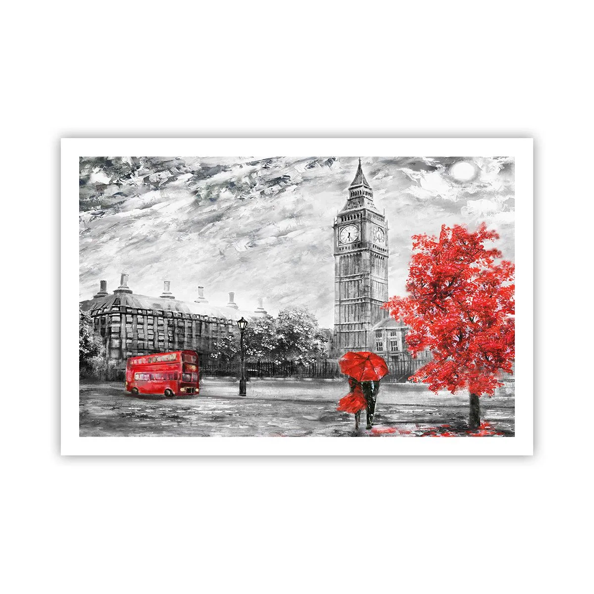 Poster - Ein aufregender Tag - 91x61 cm