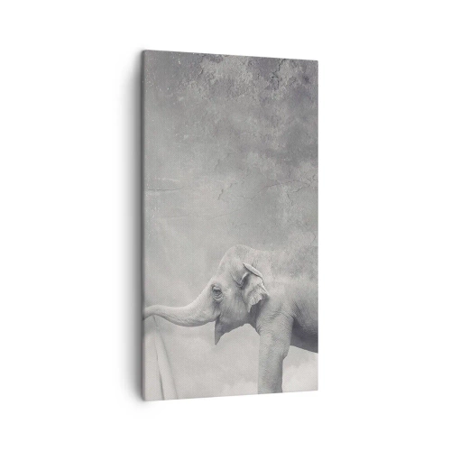 Bild auf Leinwand - Leinwandbild - Enthülle das Geheimnis - 45x80 cm