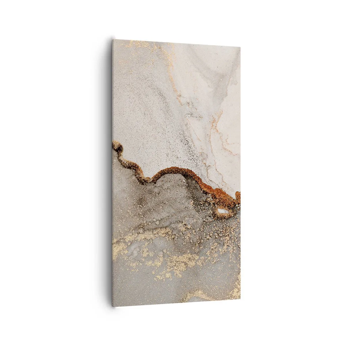 Bild auf Leinwand - Leinwandbild - An der Grenze der Farben - 65x120 cm