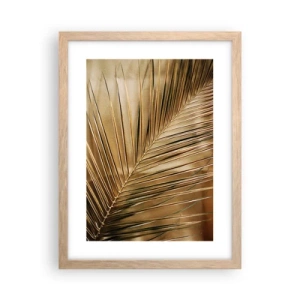 Poster in einem Rahmen aus heller Eiche - Natürliche Kolonnade - 30x40 cm