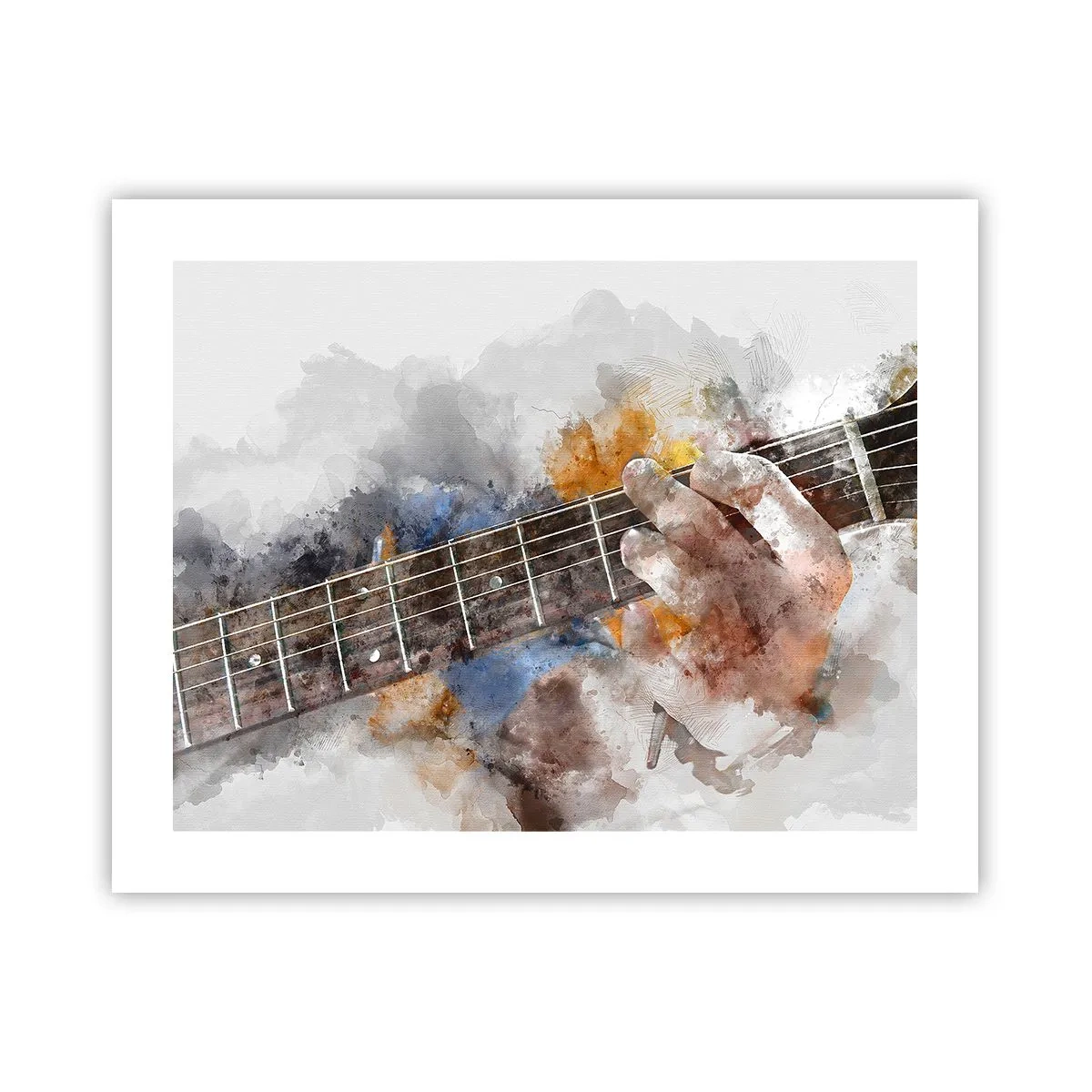 Poster - Poesie zwischen den Saiten - 50x40 cm