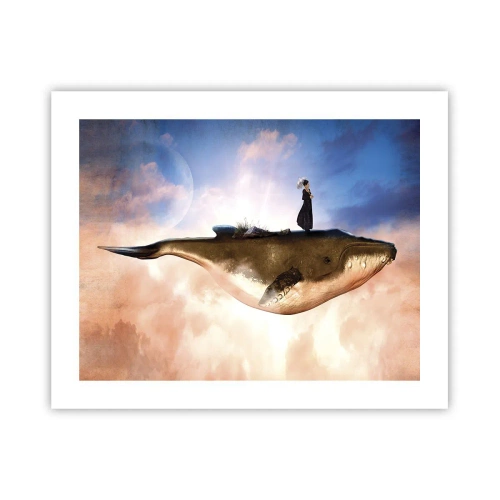 Poster - Eine echte Reise - 50x40 cm