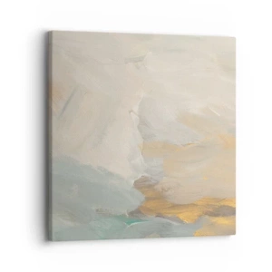 Bild auf Leinwand - Leinwandbild - Abstraktion – das Land der Sanftheit - 30x30 cm