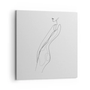 Bild auf Leinwand - Leinwandbild - Bloß ein Versprechen - 60x60 cm