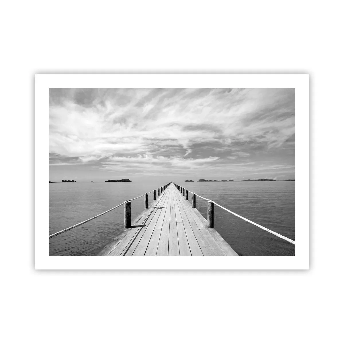 Poster - Oder vielleicht eine Reise ... - 70x50 cm