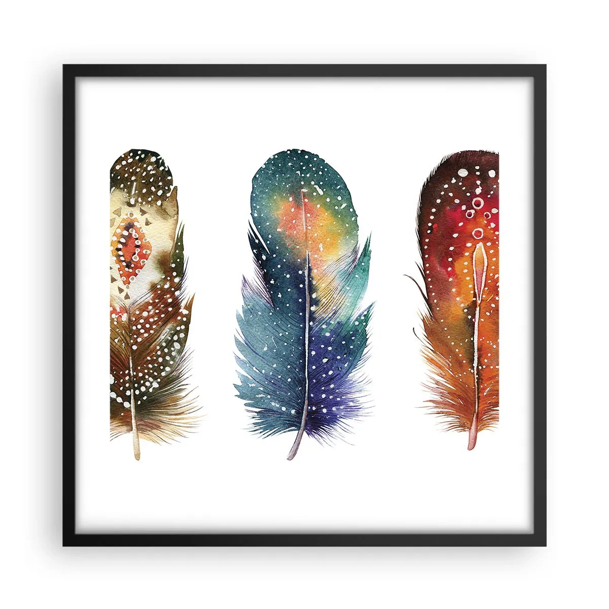 Poster in einem schwarzem Rahmen - Rituale, Zeremonien, Geheimnisse - 50x50 cm