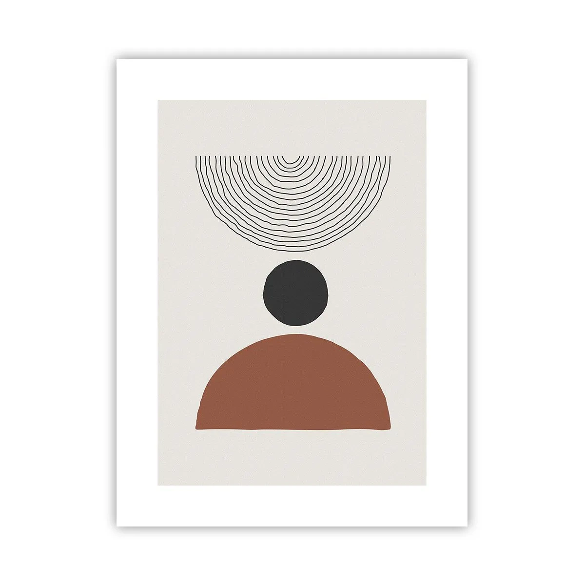Poster - Das Zentrum der Aufmerksamkeit - 30x40 cm