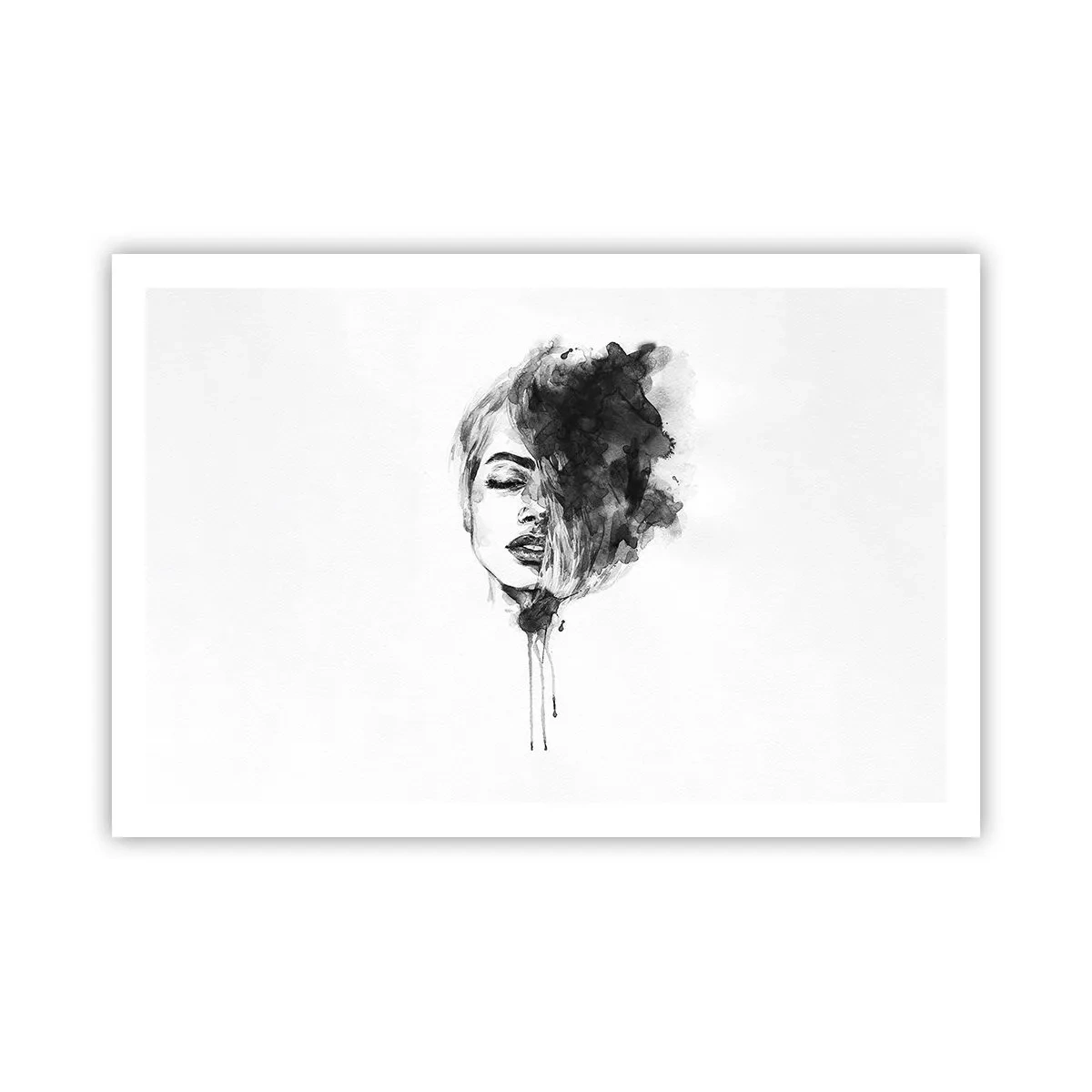 Poster - Wovon träumt das Mädchen - 91x61 cm