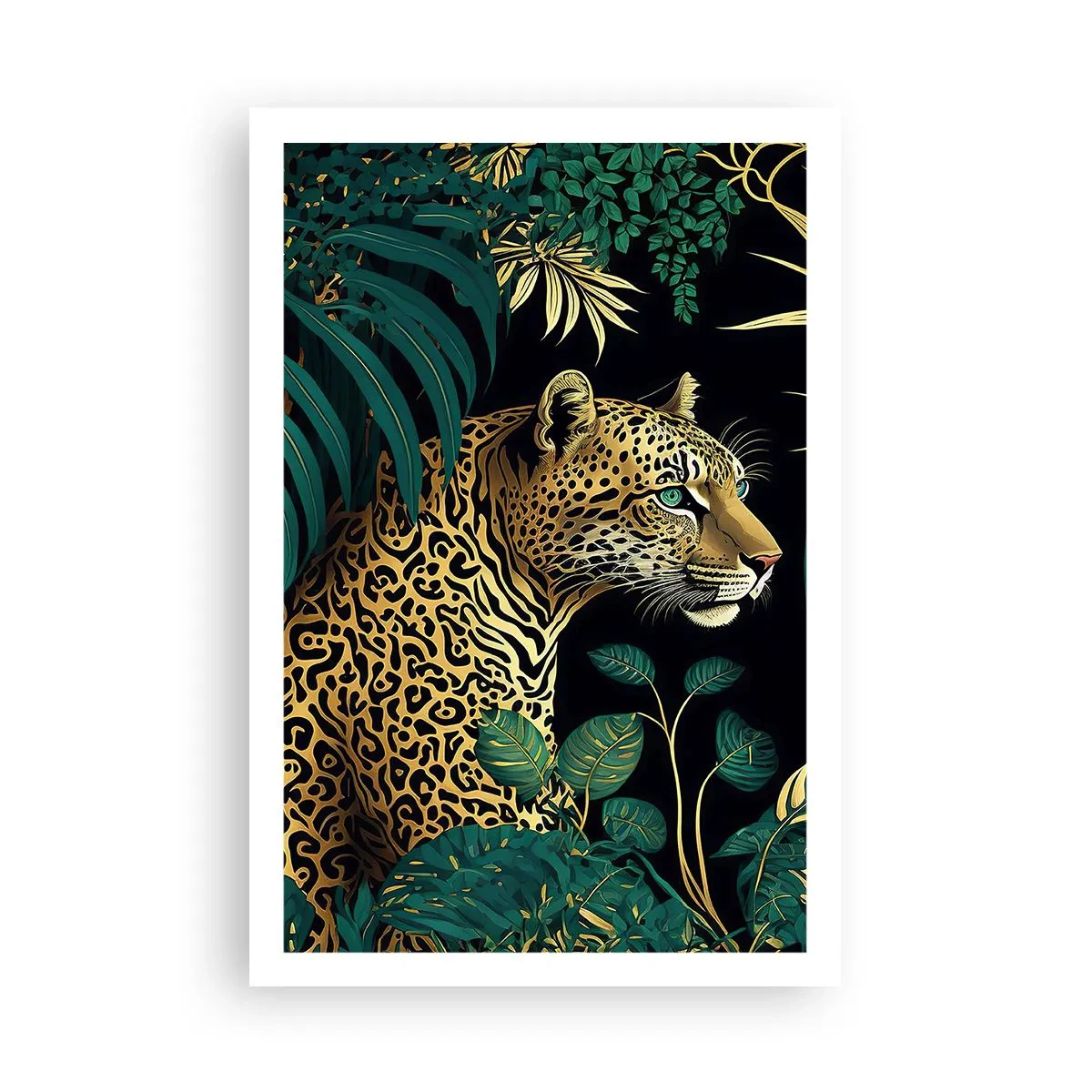 Poster - Gastgeber im Dschungel - 61x91 cm