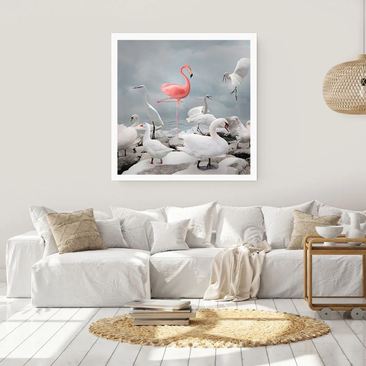 Poster - Wie kam ich hier hin? - 40x40 cm