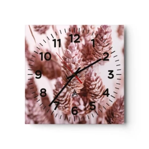 Wanduhr - Glasuhr - Scheinbar unauffällig - 30x30 cm