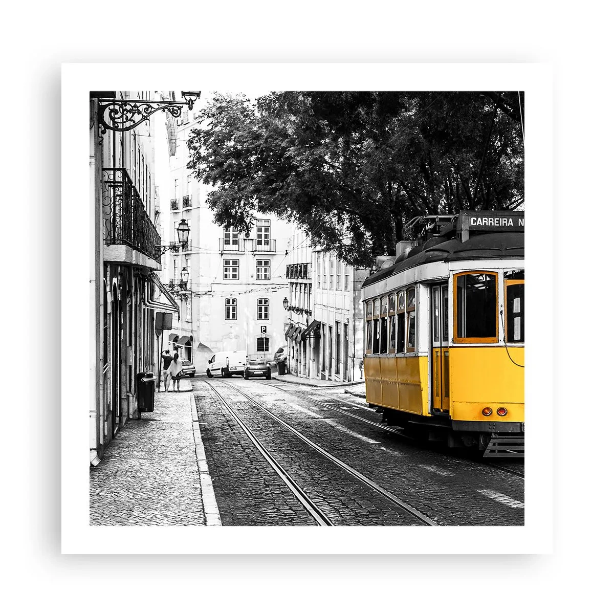 Poster - Und Fado im Hintergrund - 60x60 cm