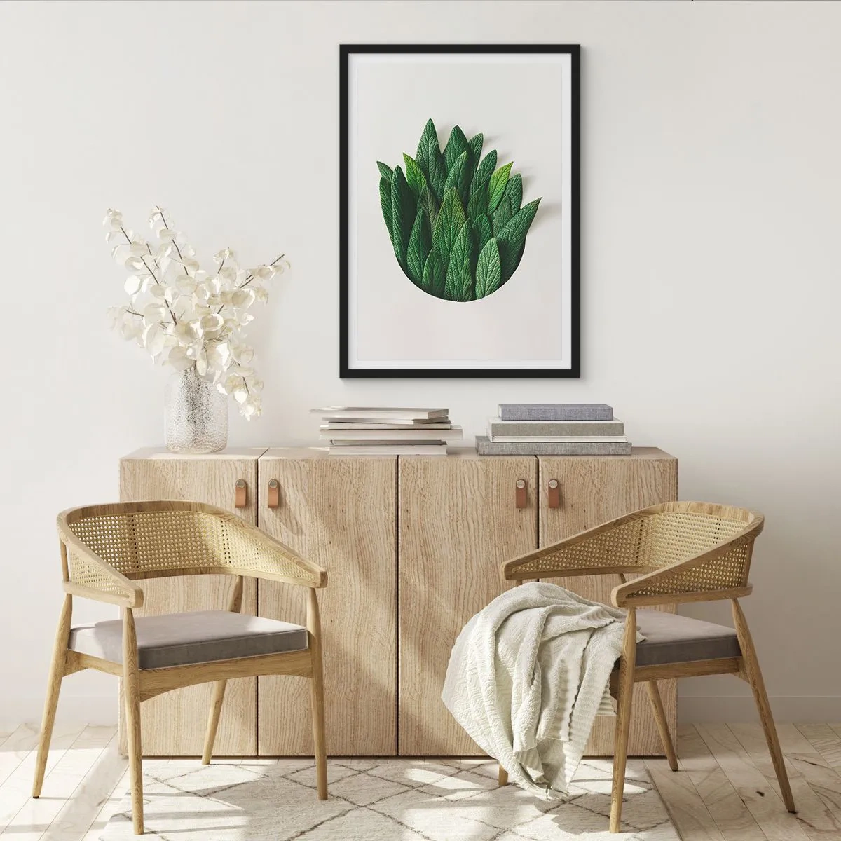 Poster in einem schwarzem Rahmen - Ungebremste Neugier - 61x91 cm