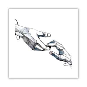 Poster - Eine gute Geste - 40x40 cm