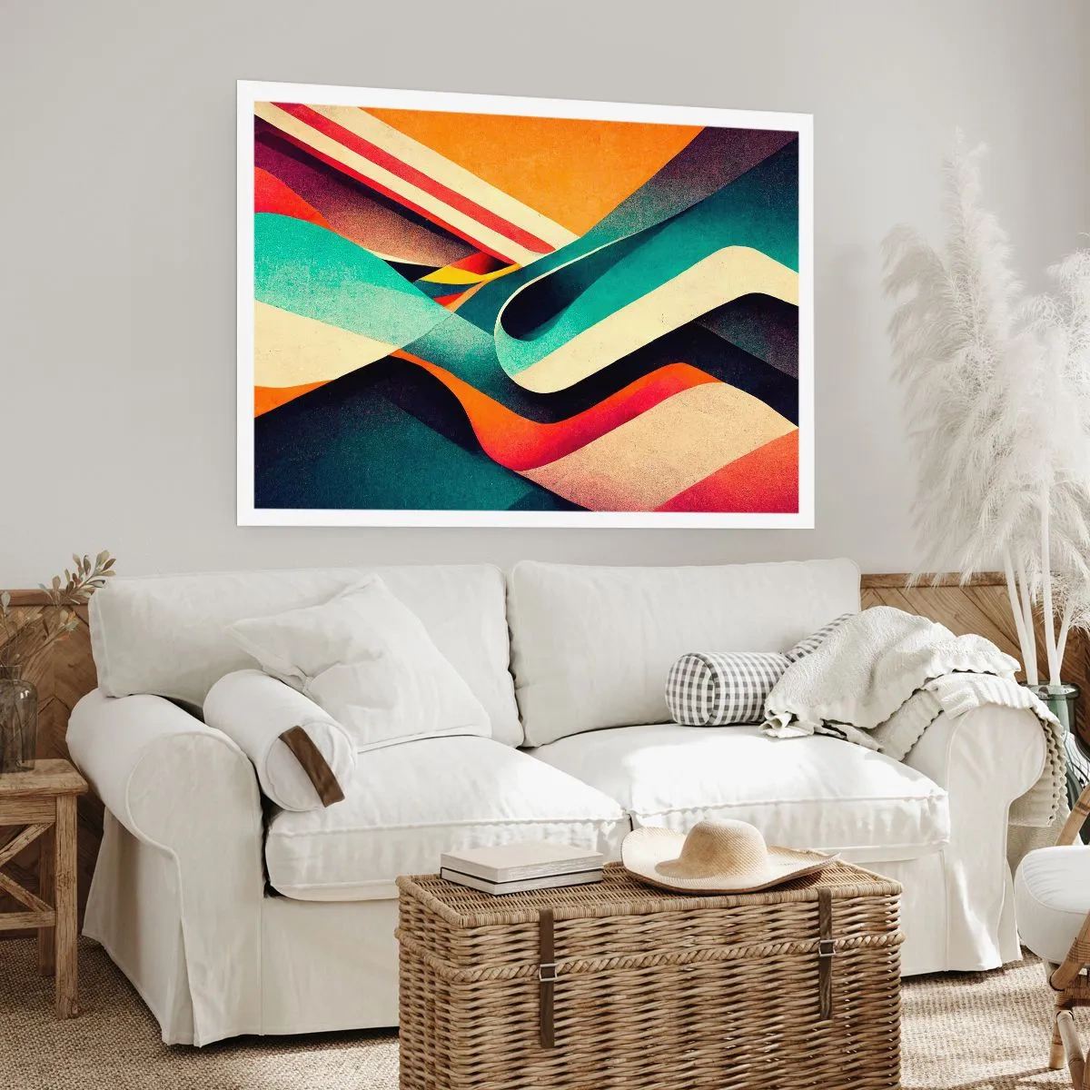 Poster - Intensive Komposition - 91x61 cm