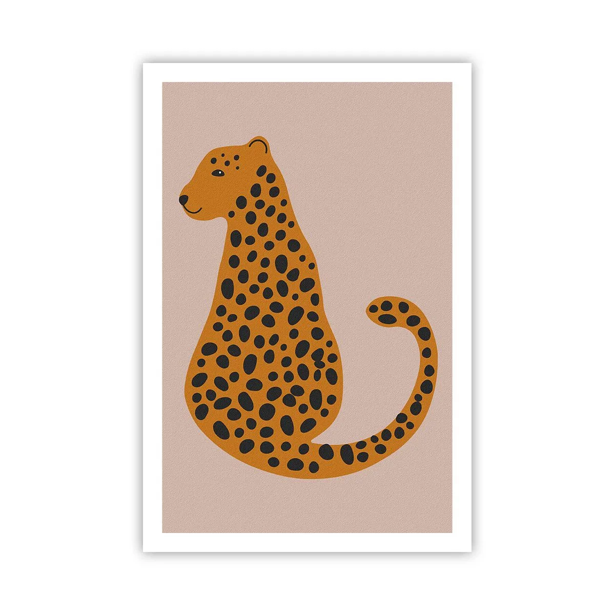Poster - Leopardenmuster ist ein modisches Muster - 61x91 cm