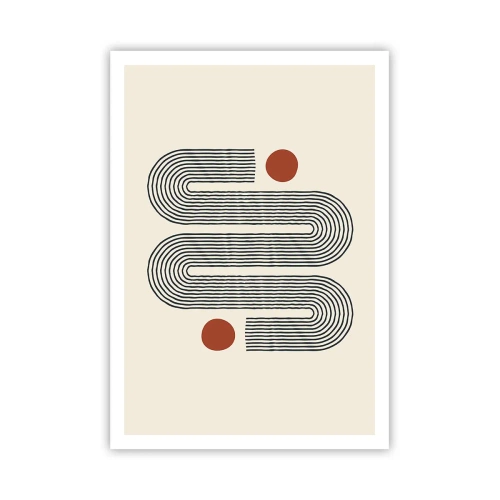 Poster - Vom Anfang bis zum Ende - 70x100 cm