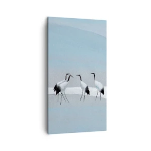 Bild auf Leinwand - Leinwandbild - Nach einem heißen Tag - 45x80 cm