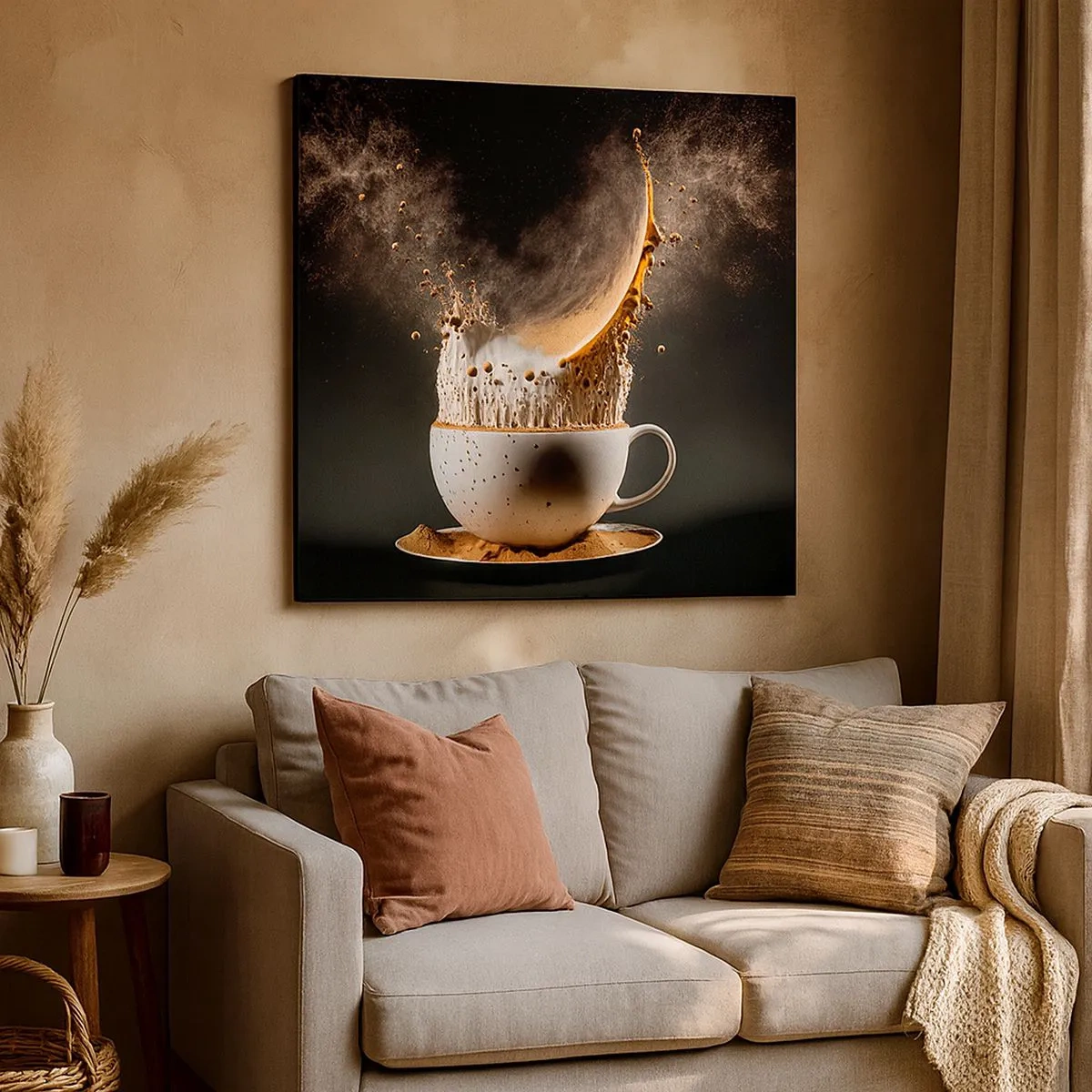 Bild auf Leinwand - Leinwandbild - Geschmacksexplosion - 30x30 cm