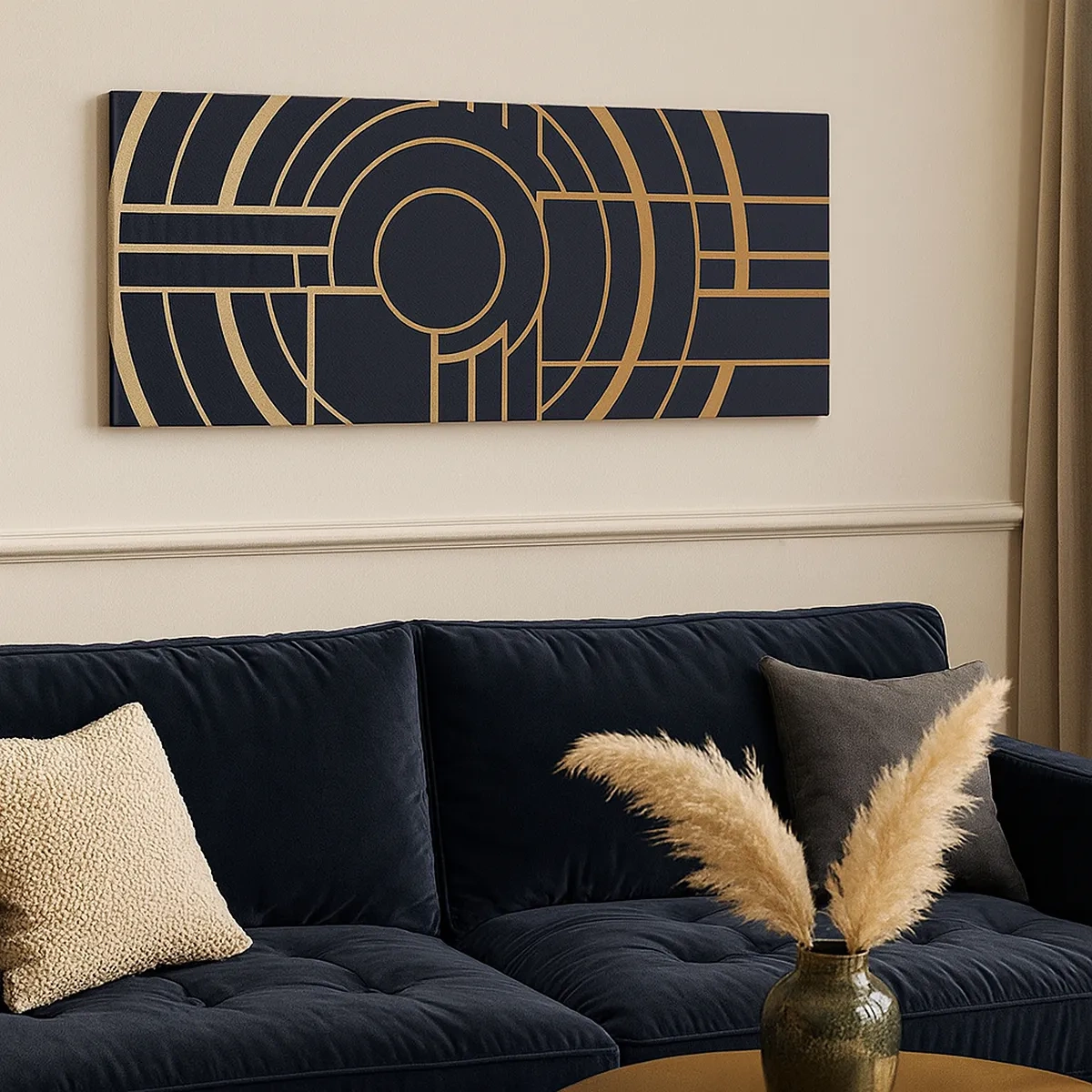 Bild auf Leinwand - Leinwandbild - Wendungen der Dinge - 30x30 cm